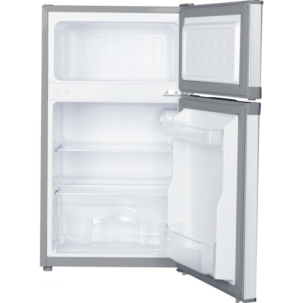 Холодильник Hyundai CT1005SL 2-хкамерн. серебристый - фотография № 3