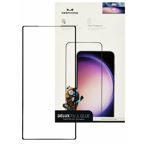 Защитное стекло для Samsung Galaxy S24 Plus сверхпрочное, олеофобное HD