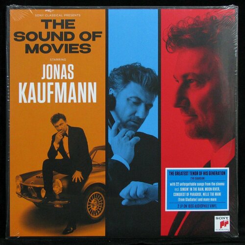 Виниловая пластинка Sony Classical Jonas Kaufmann – Sound Of Movies (2LP) виниловая пластинка jonas kaufmann виниловая пластинка jonas kaufmann l opera 2lp