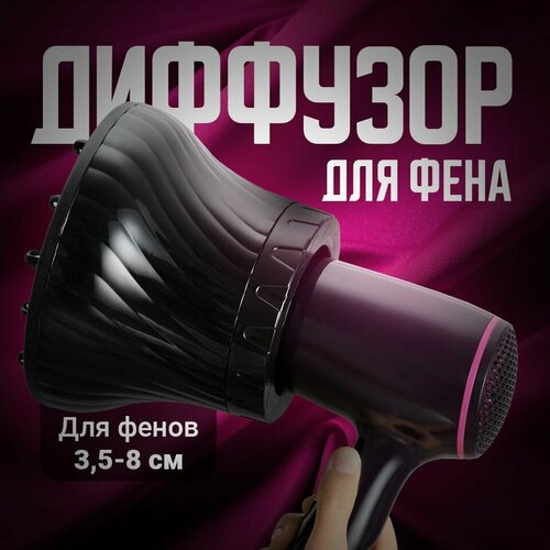 Диффузор для фена REVOLUT Насадка на фен для кудрей универсальная 71900₽