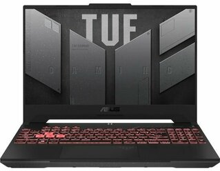 Ноутбук ASUS TUF Gaming A15 FA507NV-LP023 IPS FHD (1920x1080) 90NR0E85-M003W0 Серый 15.6" AMD Ryzen 7 7735HS, 16ГБ DDR5, 512ГБ SSD, GeForce RTX 4060 8ГБ, Без ОС