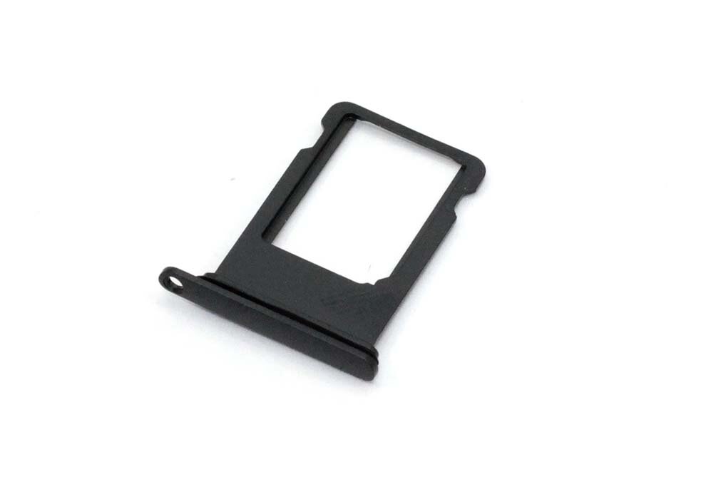 Держатель (лоток) SIM карты для Apple iPhone 7 Plus черный — фото 6