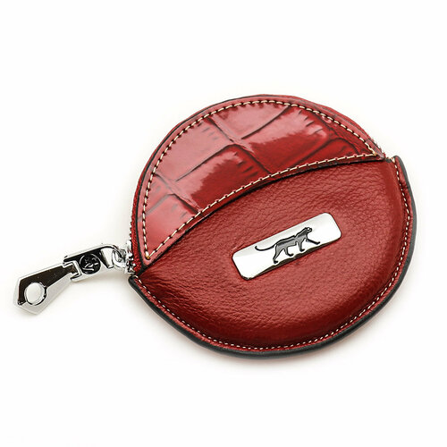 фото Кошелек , фактура тиснение, лаковая, красный segio valentini