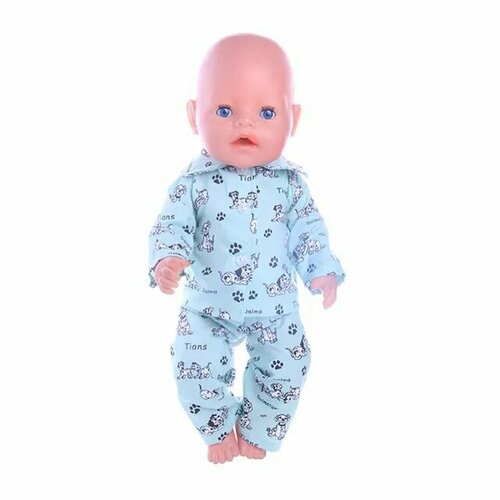 Одежда для кукол 38-43 см пижама ручной работы с круглым вырезом для 18 дюймовых американских кукол аксессуары для девочек 43 см одежда для новорожденных 43 см аксесс
