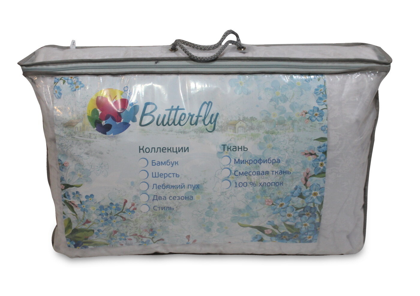 Наматрасник Queen Butterfly 160х200 Бамбук плотность 300 г/м2