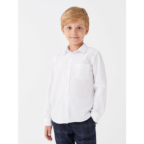 Школьная рубашка isobel, размер 8-9 лет, белый рубашка isobel размер 8 9 лет белый