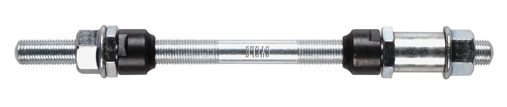 Велосипедная ось заднего колеса WELDTITE, под трещетку/кассету с конусами под гайку 9.5х175мм (Англия)