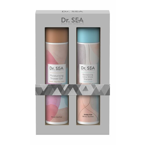 DR.SEA Подарочный набор Freshness (2 элемента) средства для душа dr sea гель для душа увлажняющий мандарин иланг иланг лимон