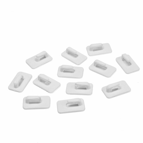 Держатель для проводов 12 штук цвет белый 642₽