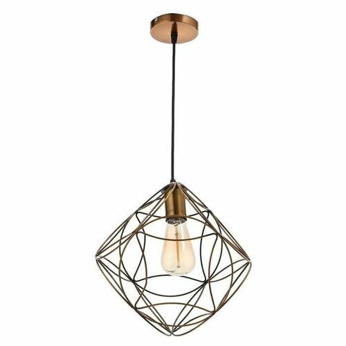 Светильник E27 40Вт золото 21х21х121 см 2742₽