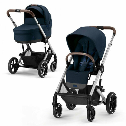 Коляска 2 в 1 Cybex Balios S Lux Ocean Blue 2023 89250₽