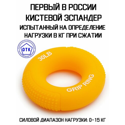 фото Эспандер кистевой "кольцо" силового диапазона 0-15 кг go do