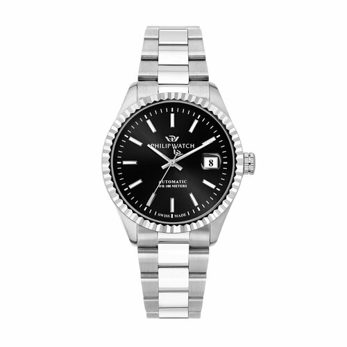 Наручные часы PHILIP WATCH R8223597029, серебряный, черный наручные часы philip watch часы мужские philip watch r8273995007 черный серебряный