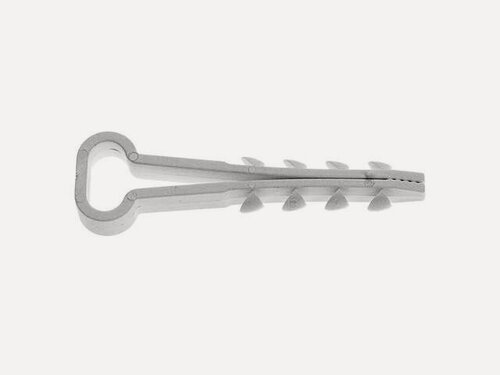 Изображение товара Дюбель-хомут для прямоугольного кабеля 10х5 мм белый STARFIX 100 штук (SM-82563-100)