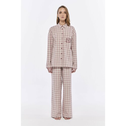 Пижама MAISON LOVERS, размер XS, розовый, мультиколор