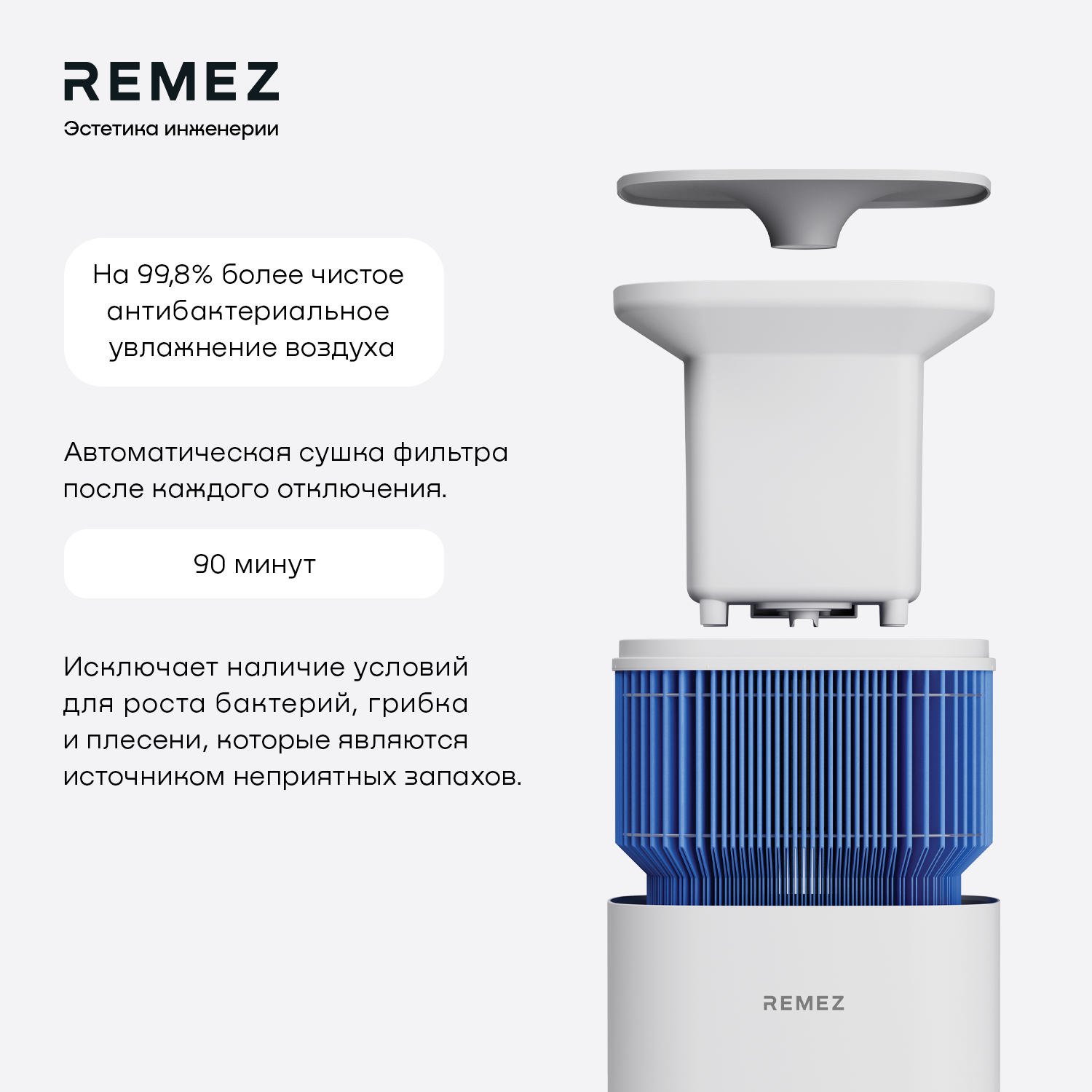 Климатический комплекс REMEZ AirCreator RMC-411 - фотография № 10