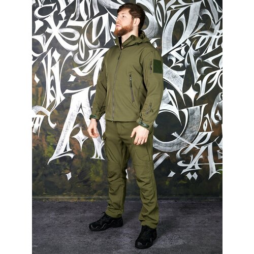 фото Костюм softshell "олива" zaslon