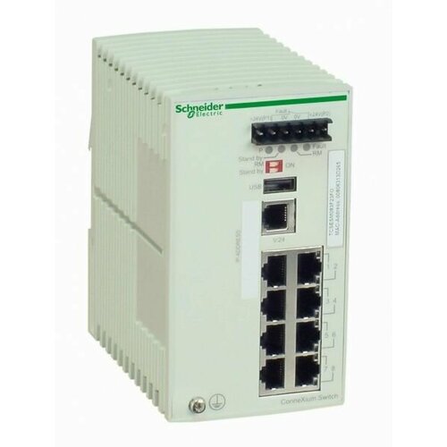 Contactors K Коммутатор Connexium Managed 8TX Schneider Electric TCSESM083F23F0 11400000₽