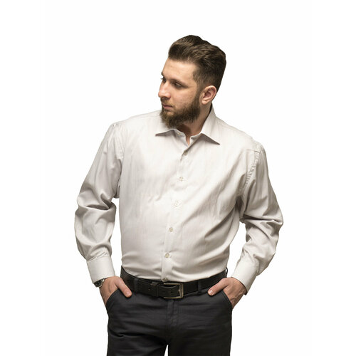 фото Рубашка imperator, размер 54/xl/170-178/43 ворот, серый