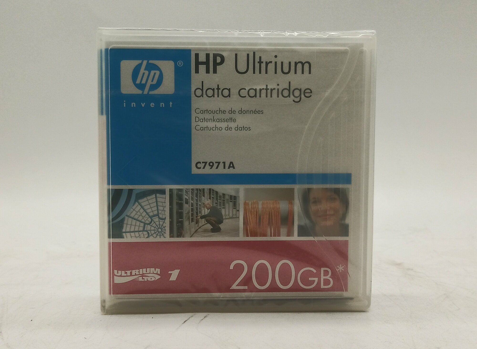 Картридж данных HP LTO-1 Ultrium 200 ГБ (C7971A)