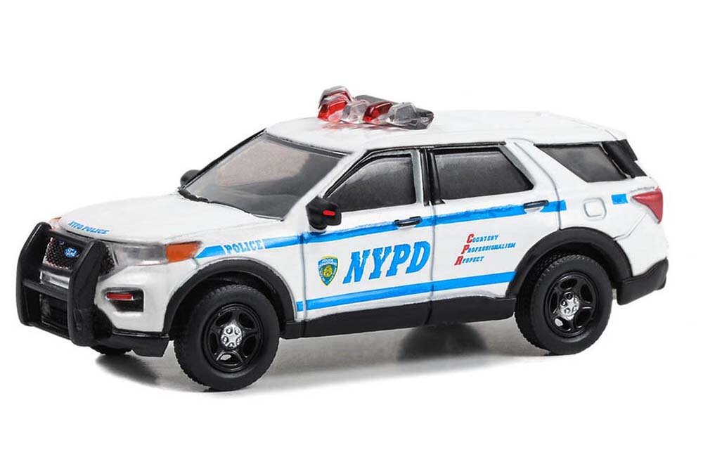 Ford police interceptor utility "new york city police" (nypd) 2020 с листом декалей