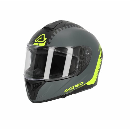 Мотошлем интеграл Acerbis KRAPON 22-06 Grey/Yellow, L