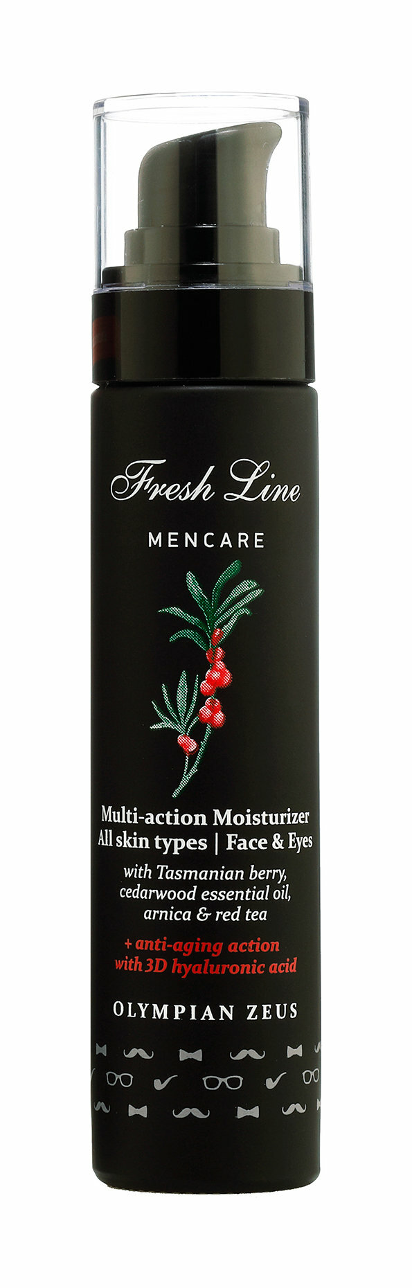 Увлажняющий мужской крем для лица и области вокруг глаз Fresh Line Men Care Olympian Zeus Multi-action Moisturizer Cream For Face and Eyes /50 мл/гр.