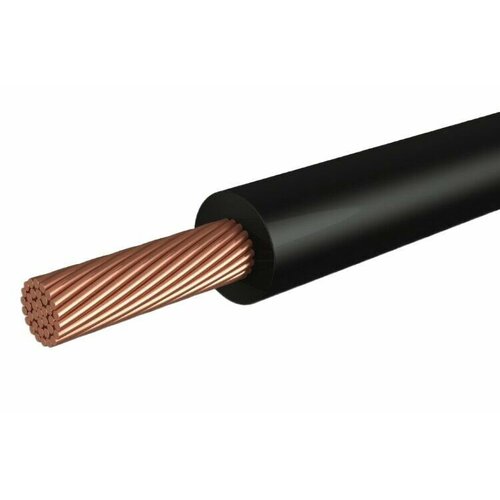 Провод электрический ПуГВ ( ПВ-3 ) чёрный 1 х 4 ГОСТ 31947-2012 - 10м