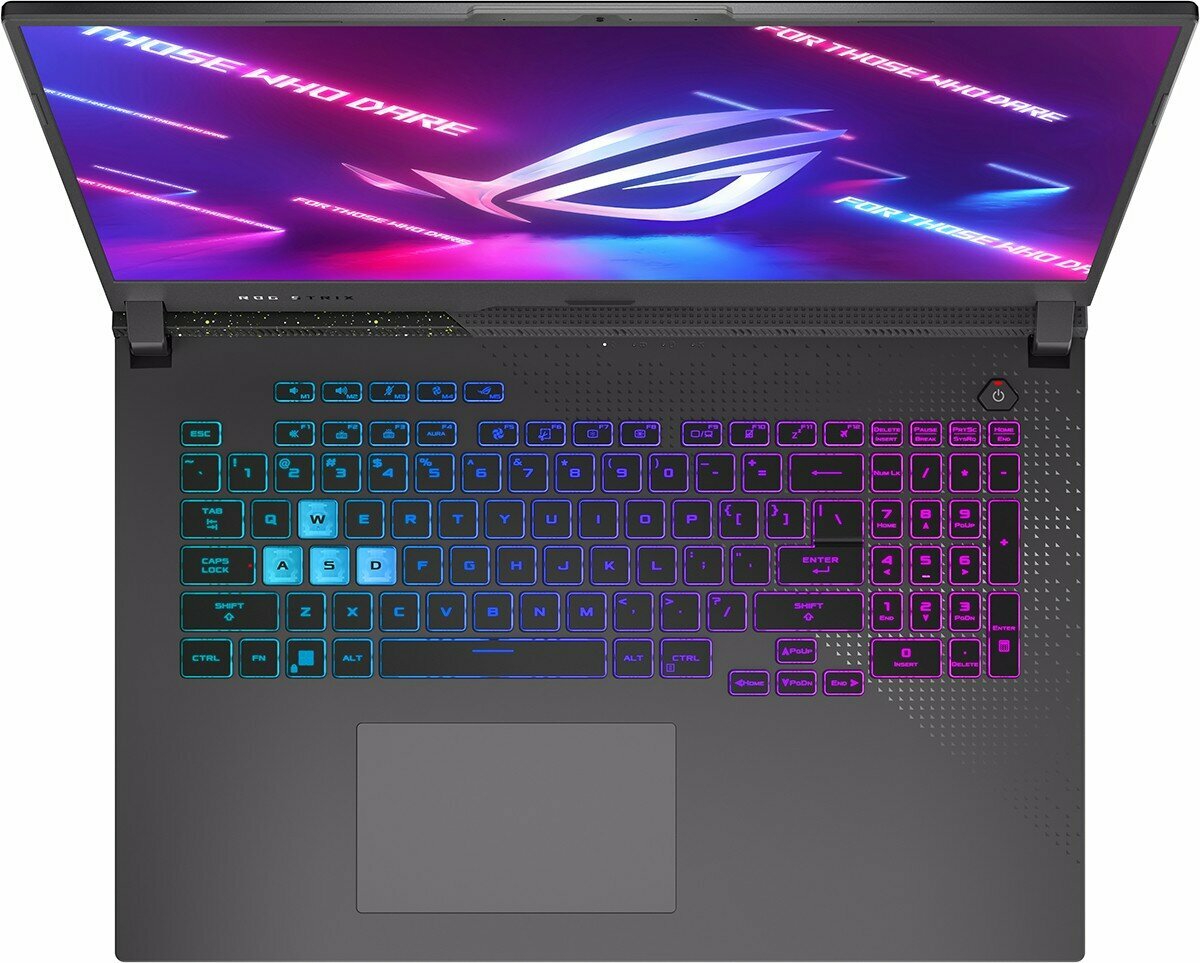 Ноутбук ASUS ROG Strix G17 2023 G713PV-LL045 90NR0C34-M00670 (17.3", Ryzen 9 7845HX, 32Gb/ SSD 1024Gb, GeForce® RTX 4060 для ноутбуков) Серый - фото №6