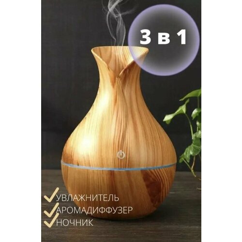 Увлажнитель воздухаHM-033130 млLED- подсветка 7 цветоварома - увлажнительсенсорбежевый 88500₽