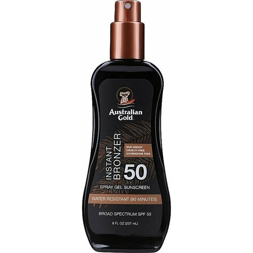 Спрей-гель SPF 50 Bronzer Australian Gold
