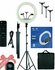 Кольцевая селфи-лампа 45 см LED Soft Ring Light RL-18 с пультом у...