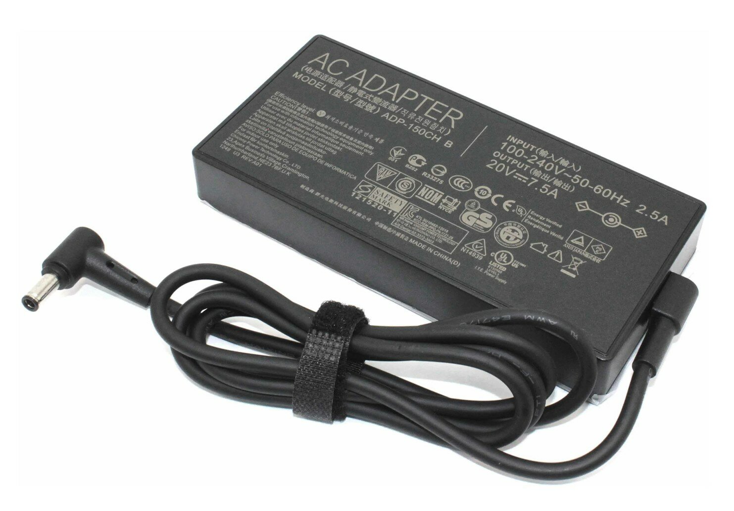 Блок питания (сетевой адаптер) для ноутбуков Asus 20V 7.5A 150W 6.0x3.7mm pin