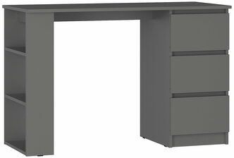 Письменный стол BTS ПС-07 Симпл графит 115.2x50x75.8 см