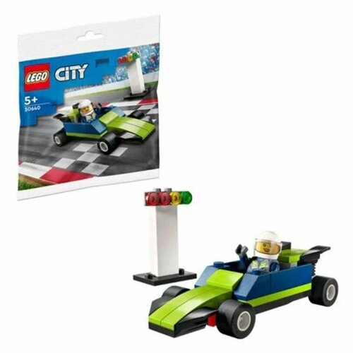 30640 Конструктор Lego Polybag City Race Car Гоночная машина 44 дет. lego city 60167 штаб береговой охраны 792 дет