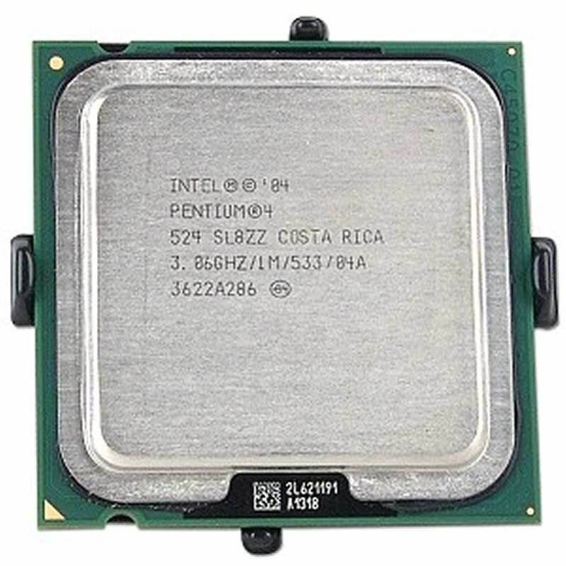 Процессор Intel Pentium 4 524 Prescott LGA775 1 x 3067 МГц