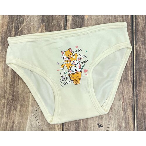 фото Трусы baykar, размер 2, бежевый