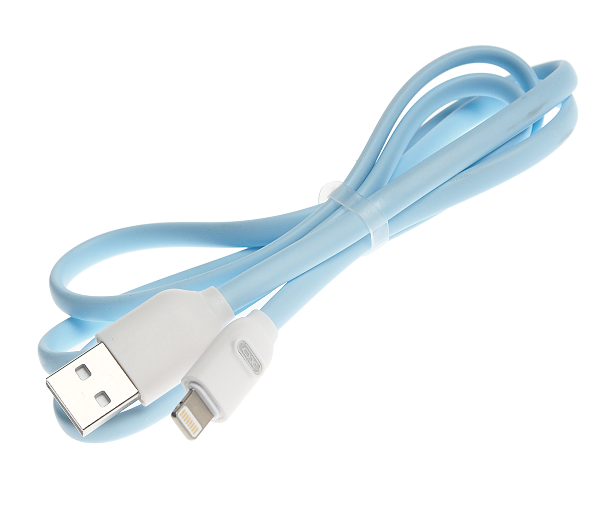 Кабель USB Type C 1м голубой XO