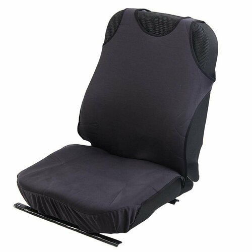 Авточехлы (майка) на передние сиденья полиэстер серые (4 предм.) Line PREMIER