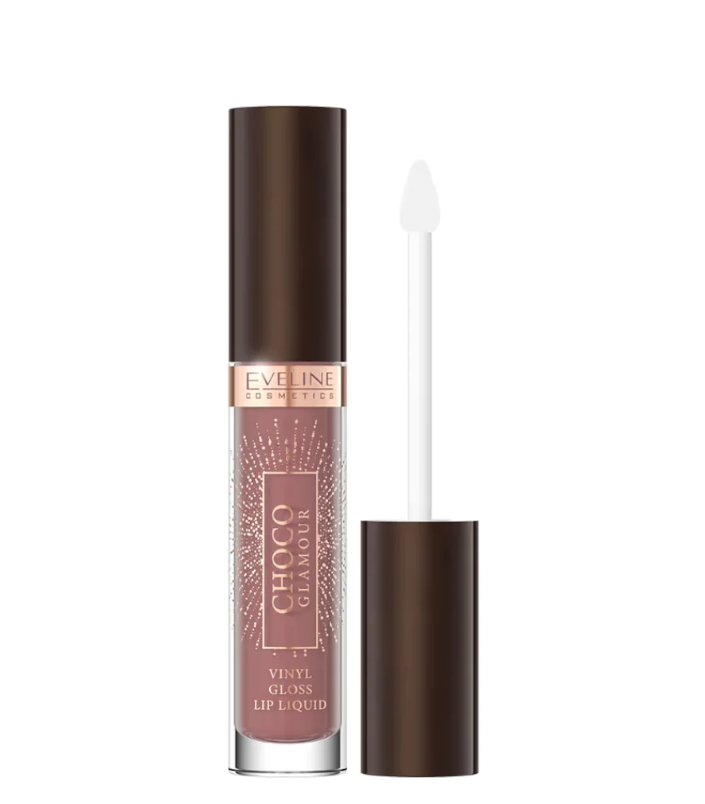 EVELINE CHOCO GLAMOUR №01 Жидкая виниловая помада для губ 4,5г