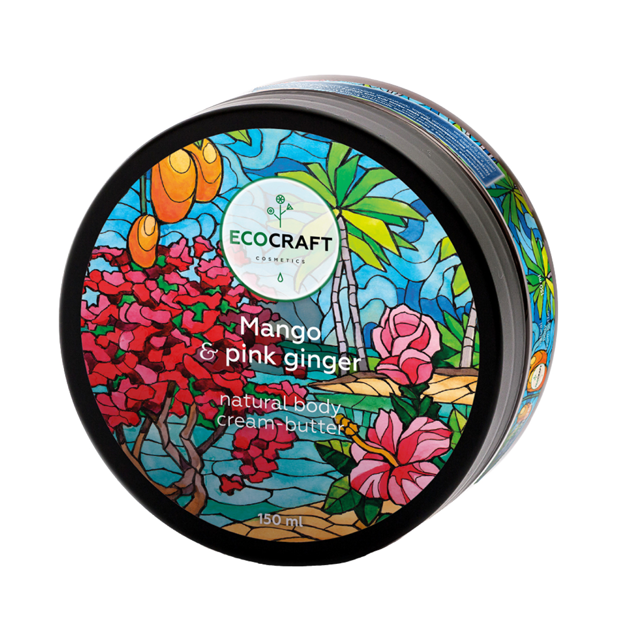 EcoCraft Крем-масло для тела "Манго и розовый имбирь", 150 мл (EcoCraft, ) - фото №10