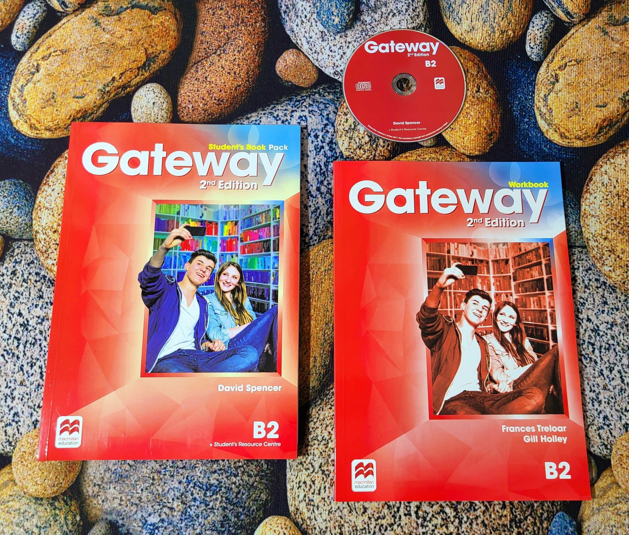 Gateway B2 2nd Edition, Учебник - Student's Book + Рабочая Тетрадь - Workbook + Диск