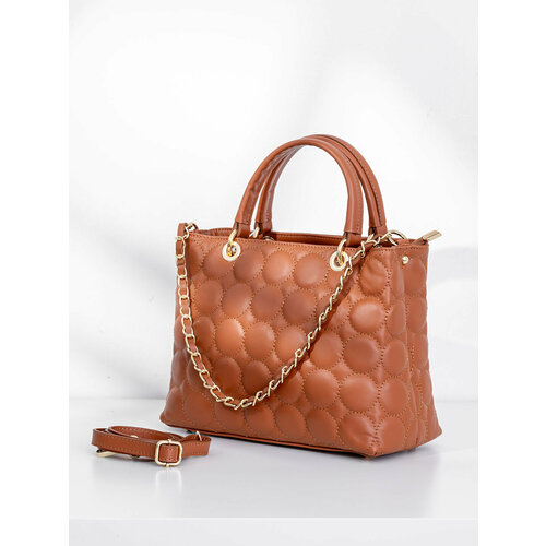 фото Сумка тоут steffalini, коричневый