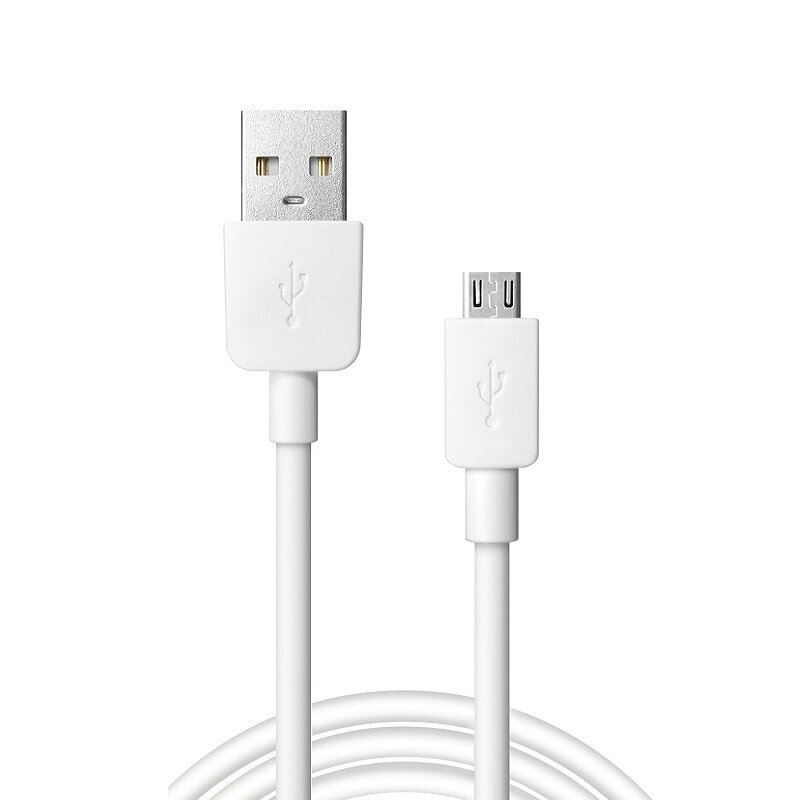 Кабель для зарядки Micro USB 1м белый