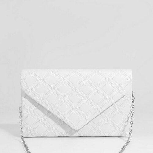 фото Сумка клатч сима-ленд, белый
