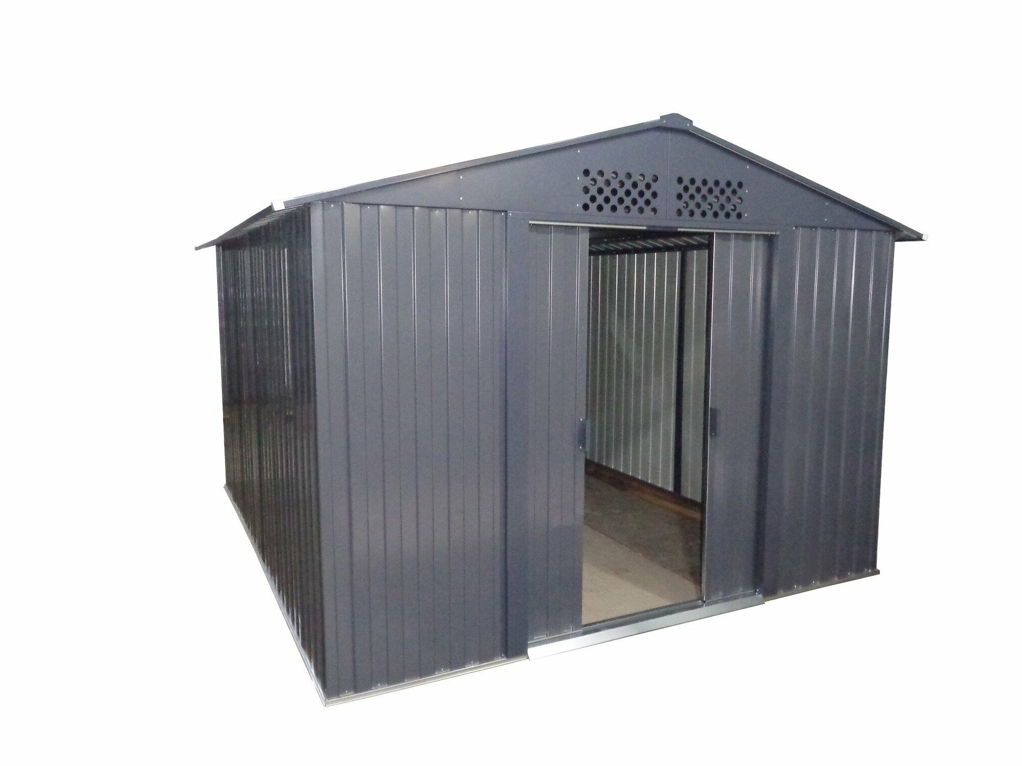 фото Металлический сарай GreenStorage Эван E 267х309