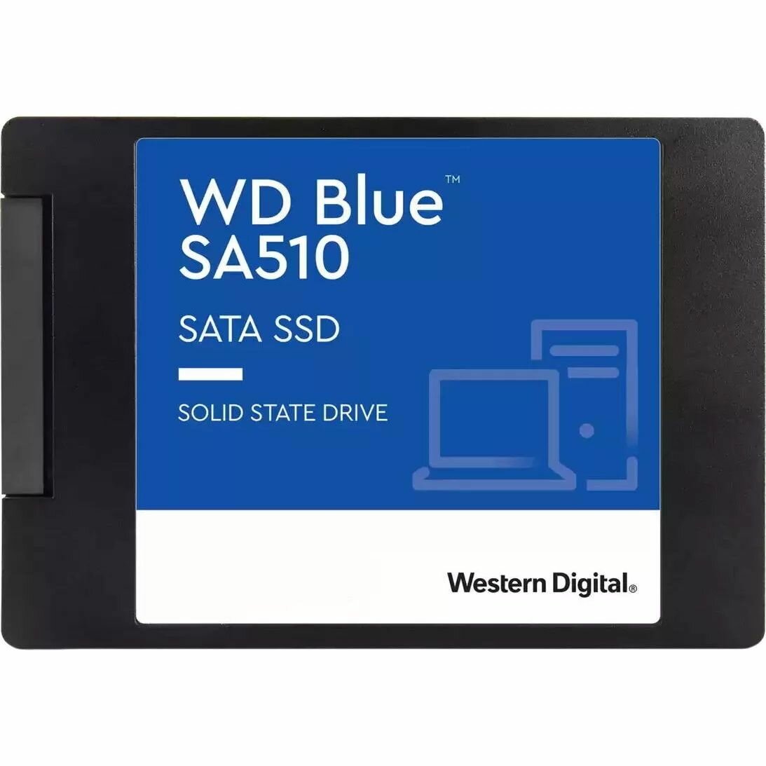 SSD накопитель WD Blue SA510 WDS400T3B0A 4ТБ, 2.5", SATA III, SATA
