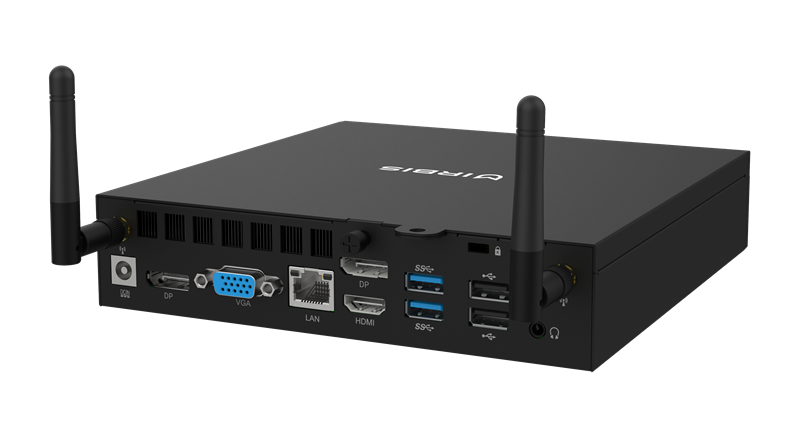 IRBIS Smartdesk, Mini (uSFF) i3-12100(4C8T - 3,3Ghz), 1x8GB DDR4 3200, 256GB SSD М.2, Intel UHD Graphics, NoDVD, WiFi6, BT, Vesa mount, NO_OS, 3YR