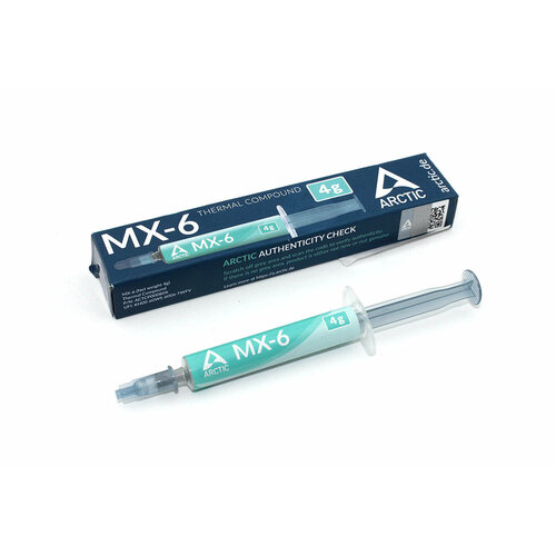 Термопаста Arctic Cooling MX-6 Thermal Compound 4г.