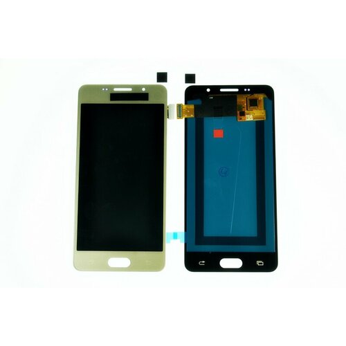 Дисплей (LCD) для Samsung SM-A510F Galaxy A5(2016)+Touchscreen gold OLED дисплей lcd для samsung sm a510f galaxy a5 2016 touchscreen white с рег подсветки
